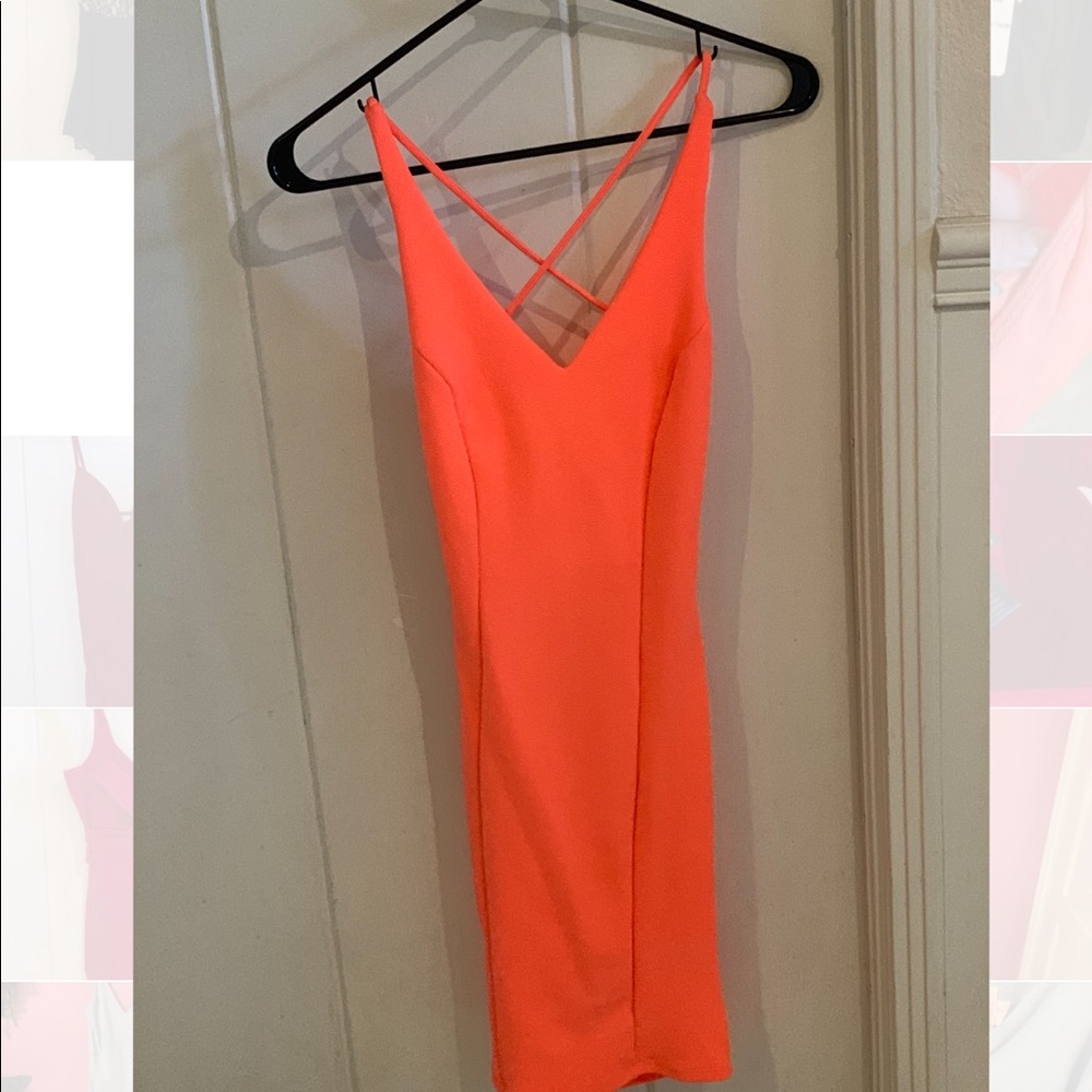Charolette Russe Coral dress